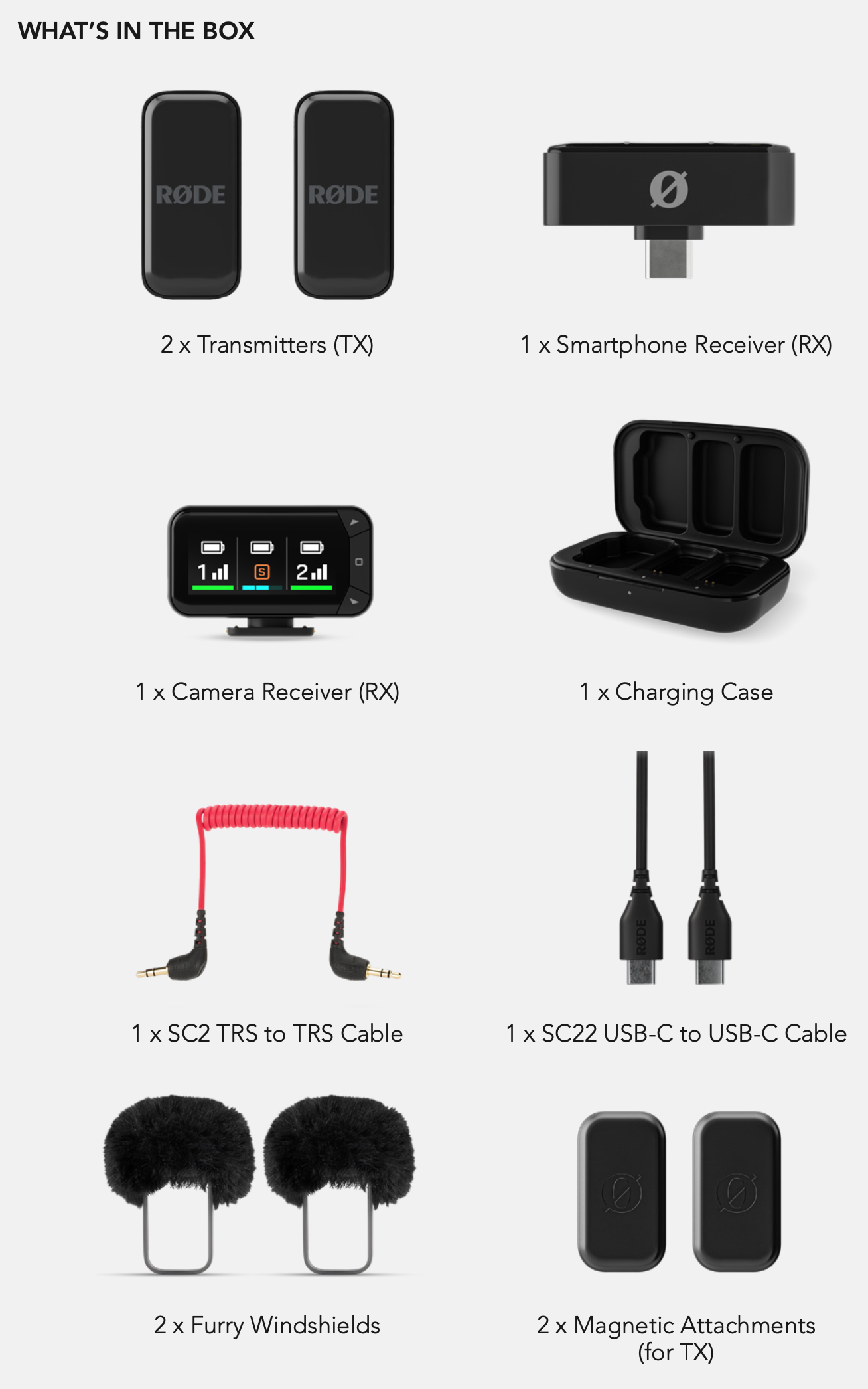 RODE Wireless Micro Camera Kit for Smartphones & Cameras